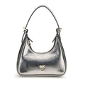 Pinko Silver Lamb Ovis Aries Shoulder Bag