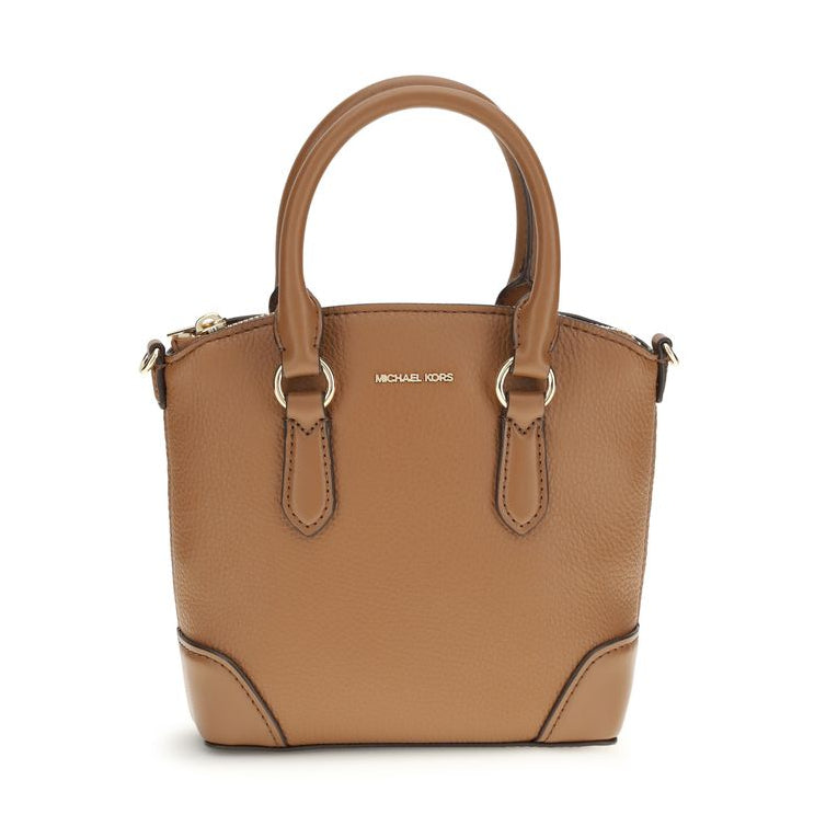 Beige Calf Leather Bos Taurus Handbag Michael Kors