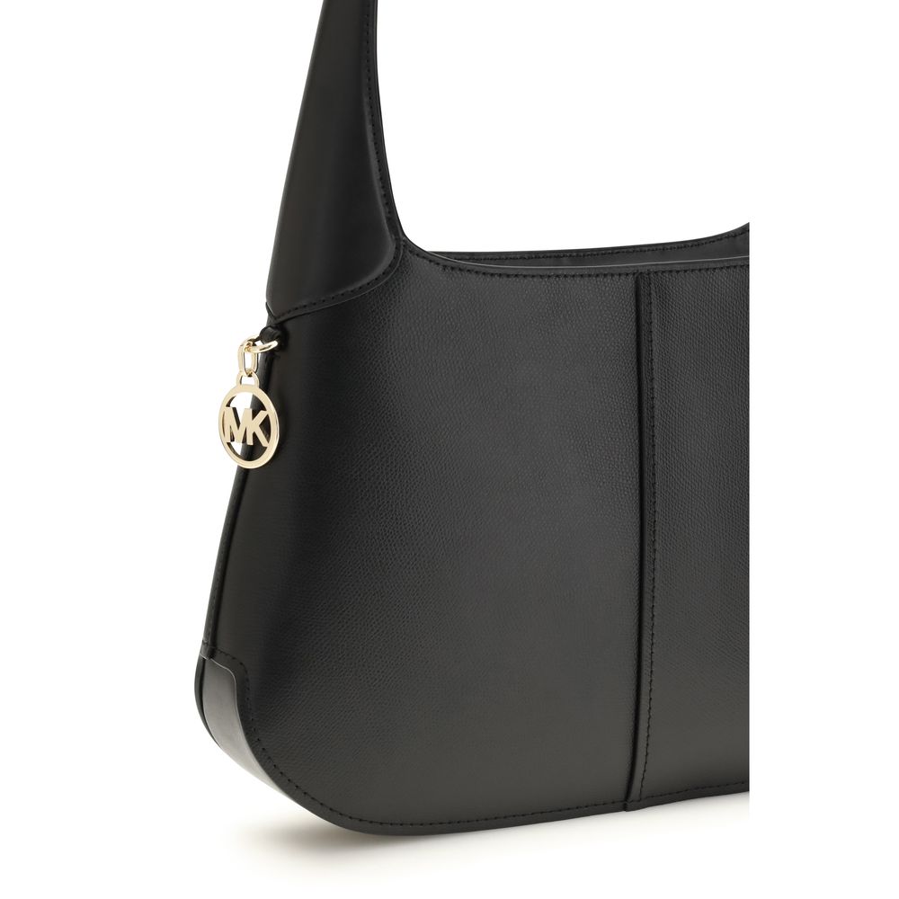 Sac bandoulière Bos Taurus en cuir de veau noir Michael Kors