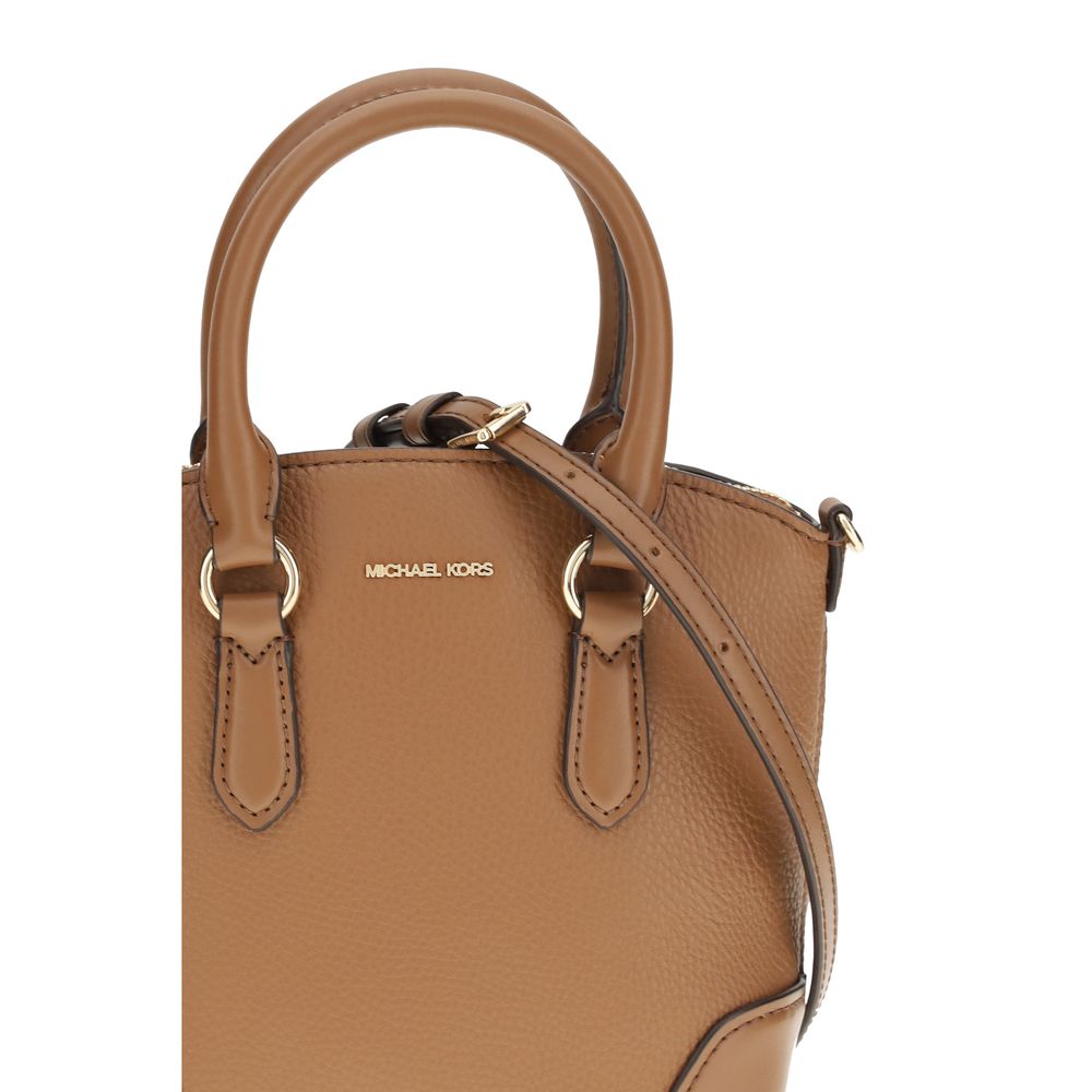 Beige Calf Leather Bos Taurus Handbag Michael Kors