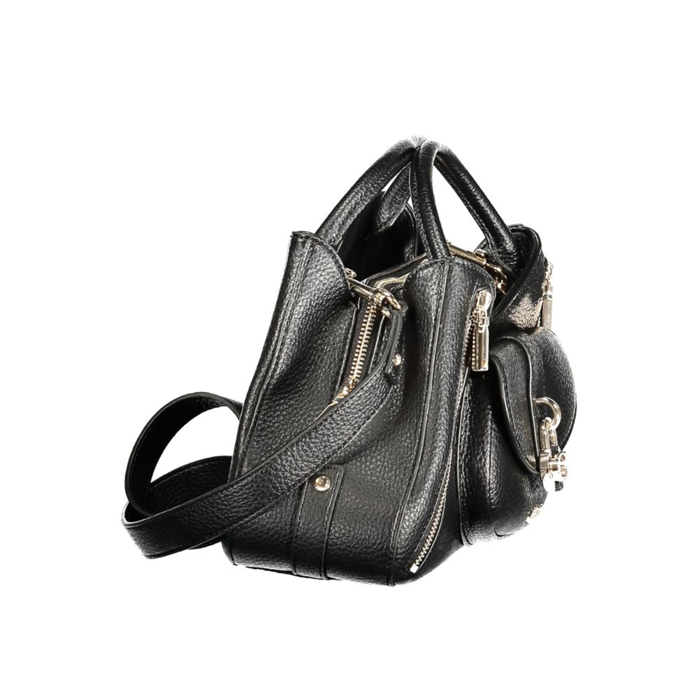 Sac à main en polyuréthane noir Guess