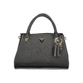 Sac à main en polyuréthane noir Guess