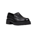 Mocassins en cuir noir Calvin Klein