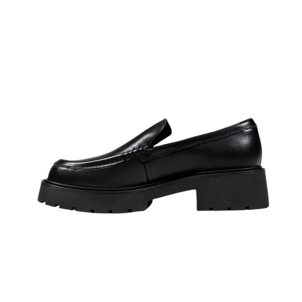 Mocassins en cuir noir Calvin Klein