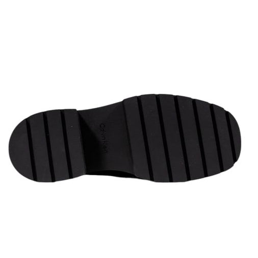 Mocassins en cuir noir Calvin Klein