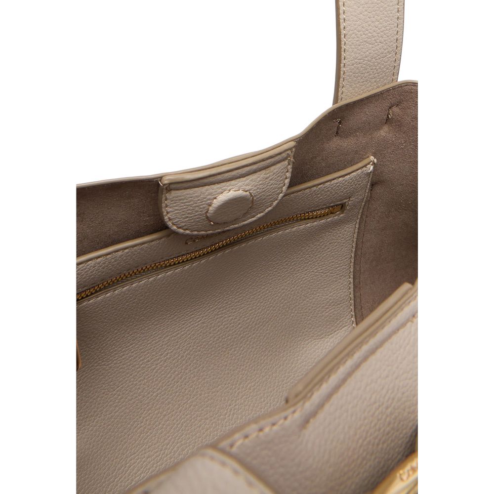 Sac à main gris en polyéthylène Calvin Klein