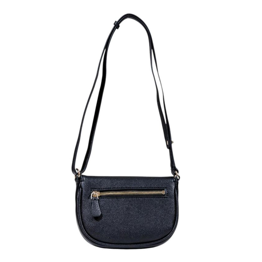 Sac bandoulière en polyéthylène noir Guess