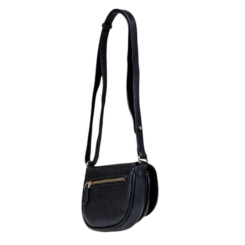 Sac bandoulière en polyéthylène noir Guess