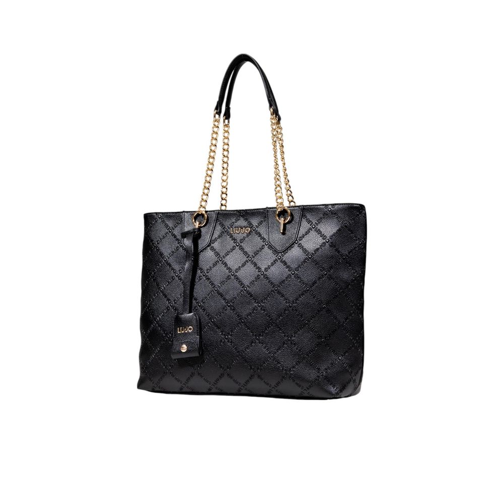 Sac à main en polyéthylène noir Liu Jo