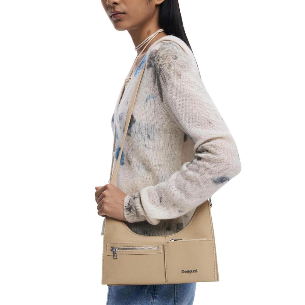 Sac à main en polyéthylène noir Desigual