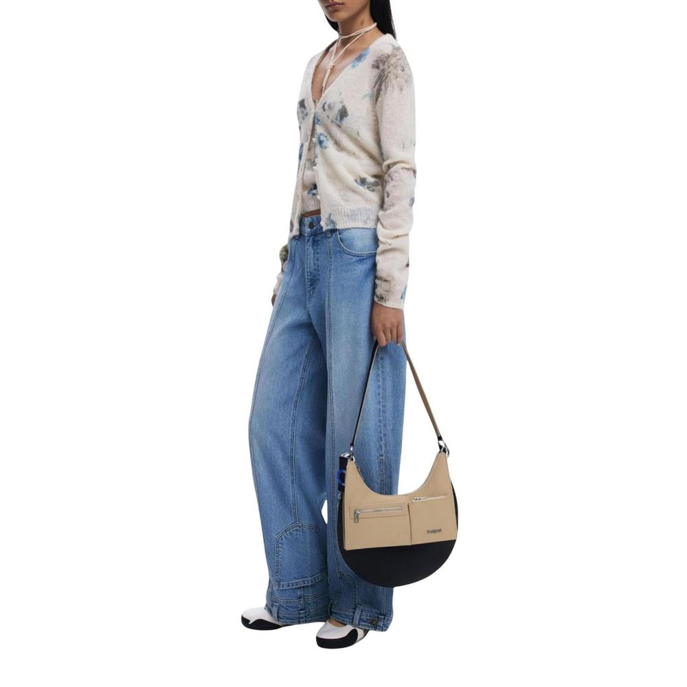 Sac à main en polyéthylène noir Desigual