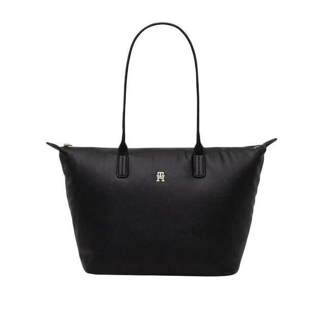 Sac à main noir en polyester Tommy Hilfiger