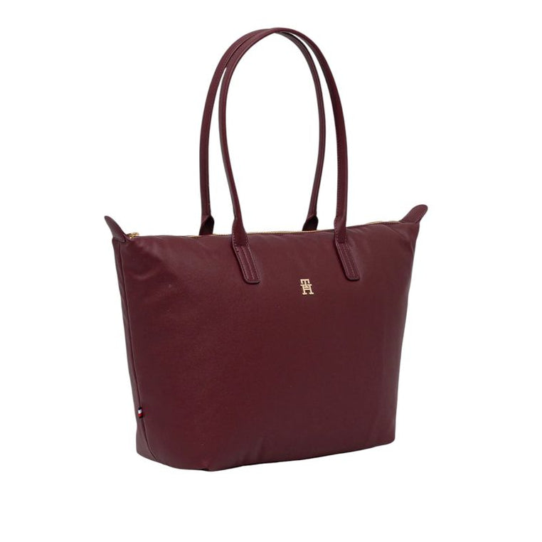 Sac à main Bordeaux en polyester Tommy Hilfiger