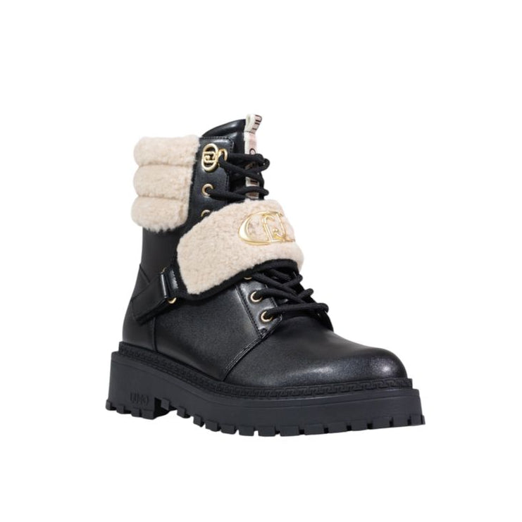 Bottines noires en similicuir Liu-Jo