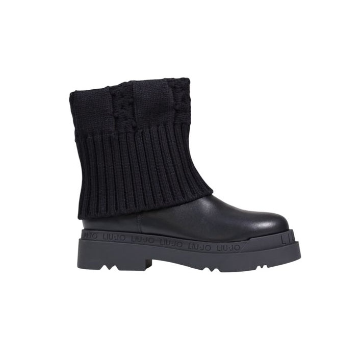 Bottines noires en similicuir Liu-Jo