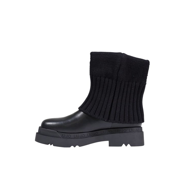 Bottines noires en similicuir Liu-Jo