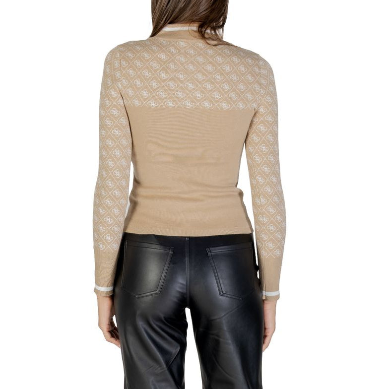 Pull beige en polyester Guess