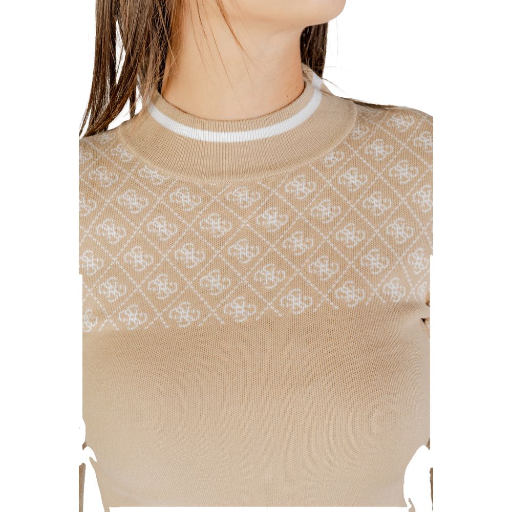 Pull beige en polyester Guess