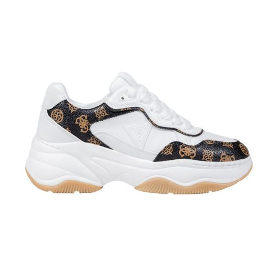 Baskets épaisses en polyéthylène blanc Guess