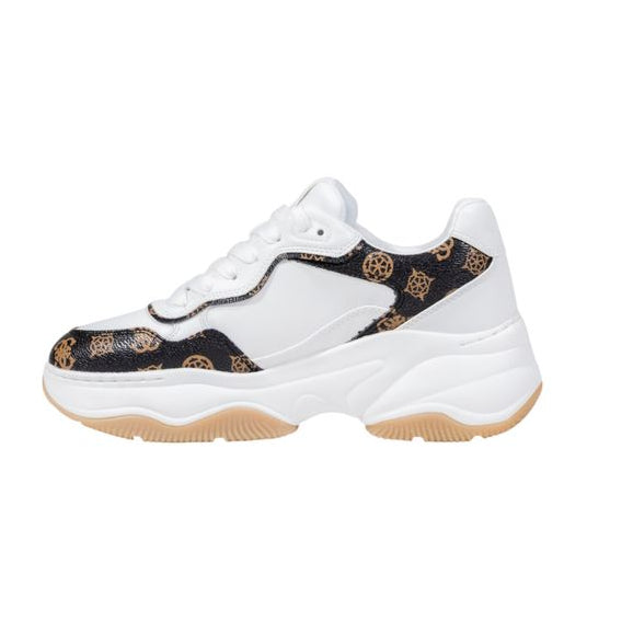 Baskets épaisses en polyéthylène blanc Guess