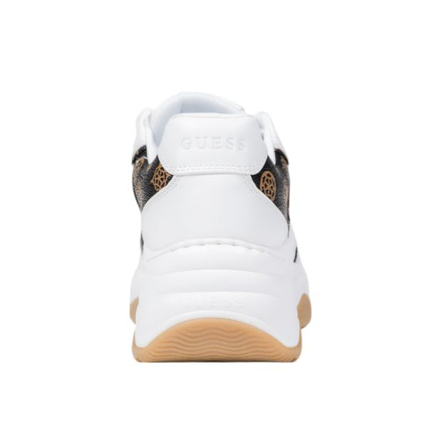 Baskets épaisses en polyéthylène blanc Guess