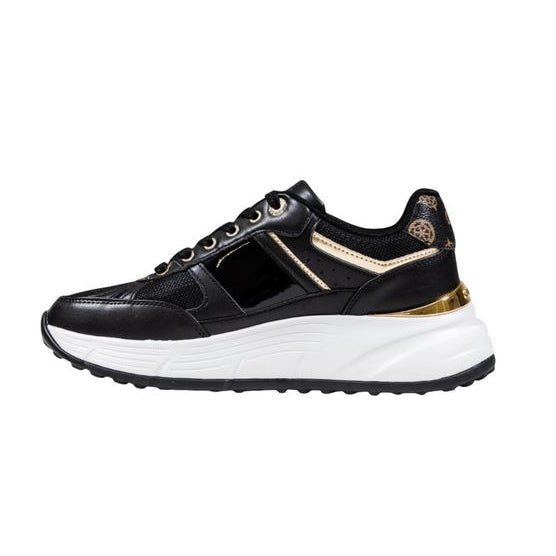 Baskets épaisses en polyéthylène noir Guess