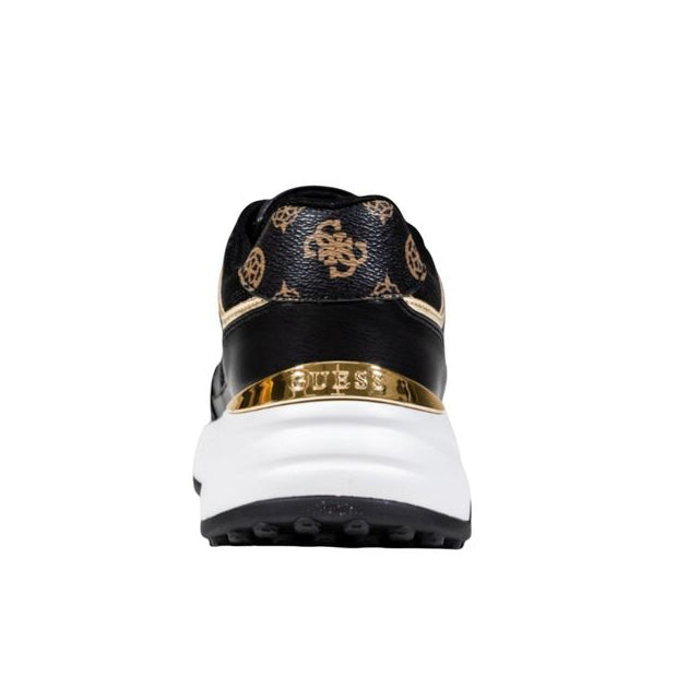 Baskets épaisses en polyéthylène noir Guess