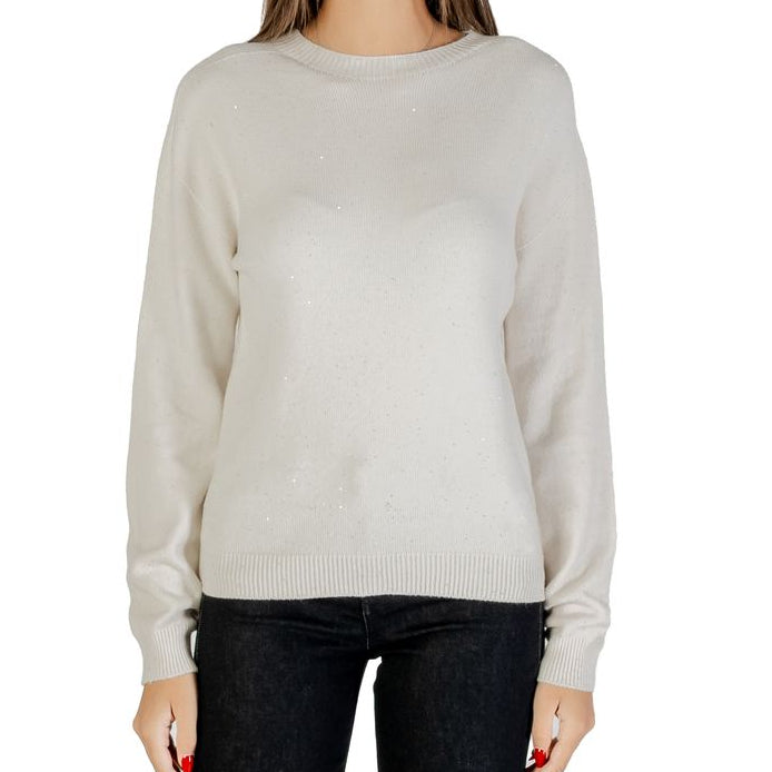 Pull blanc en viscose Liu-Jo