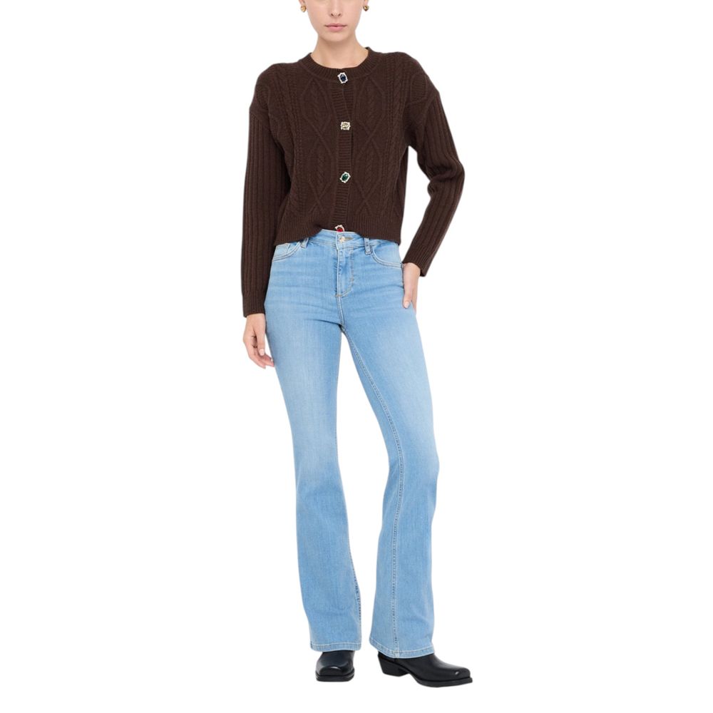 Gilet en laine marron Liu-Jo