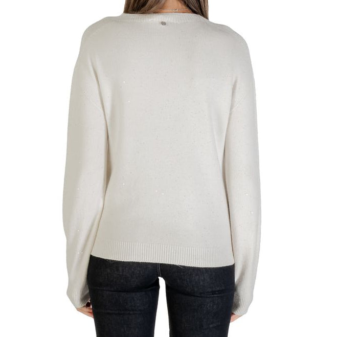 Pull blanc en viscose Liu-Jo
