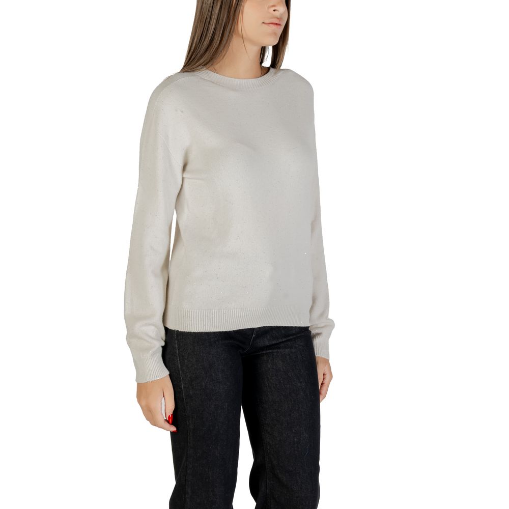 Pull blanc en viscose Liu-Jo