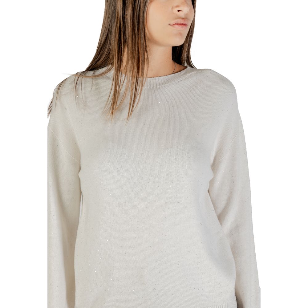 Pull blanc en viscose Liu-Jo