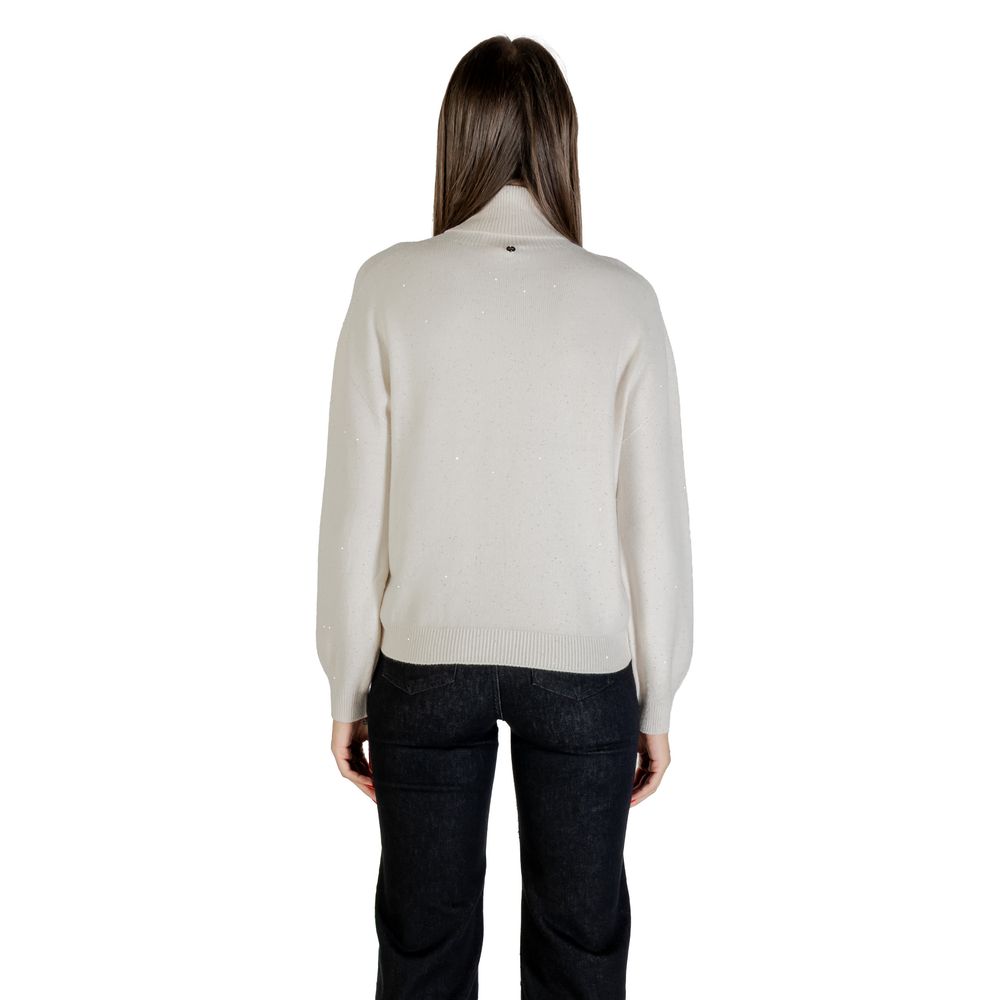 Pull blanc en viscose Liu-Jo