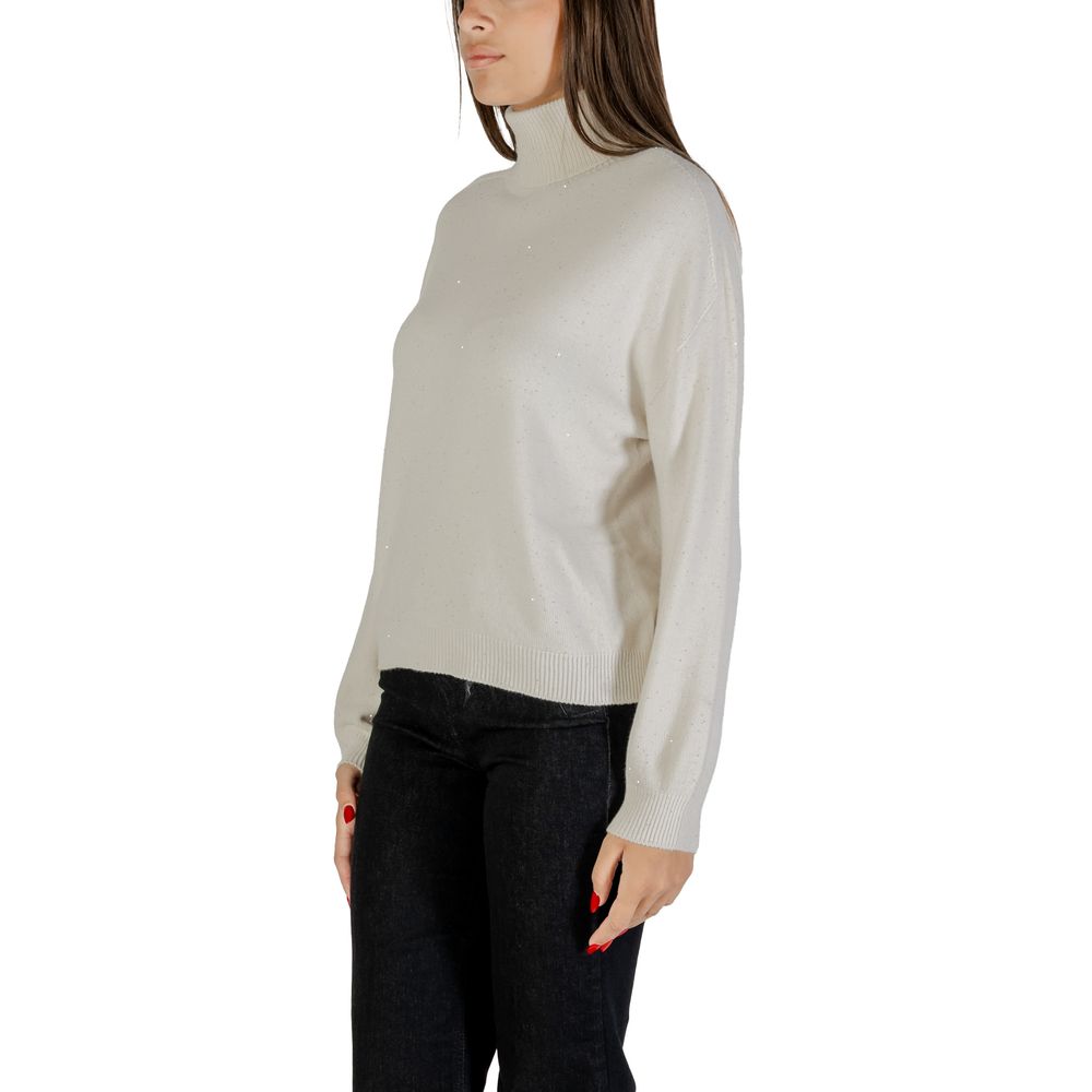 Pull blanc en viscose Liu-Jo