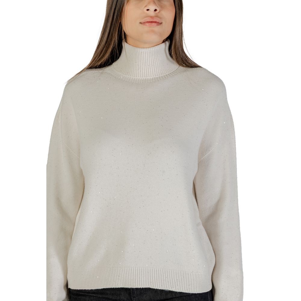 Pull blanc en viscose Liu-Jo