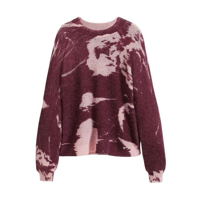 Pull violet en polyamide Desigual