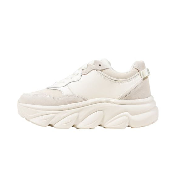 Baskets épaisses en cuir artificiel blanc Liu-Jo