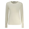 Pull en viscose blanche Guess