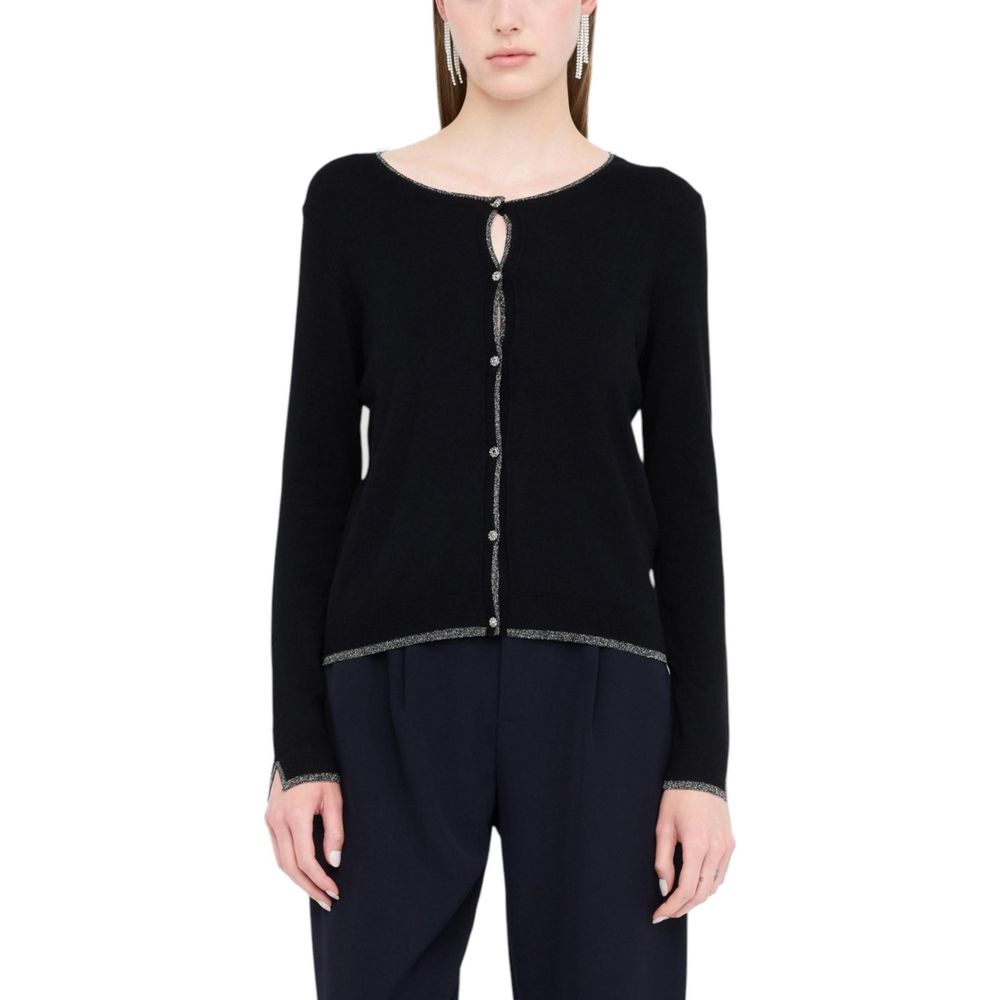 Gilet en textile noir Liu-Jo