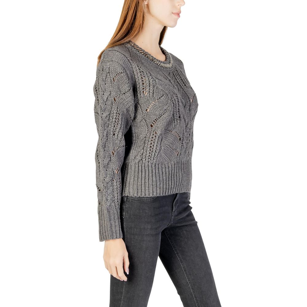 Sweat gris en marabout Liu-Jo