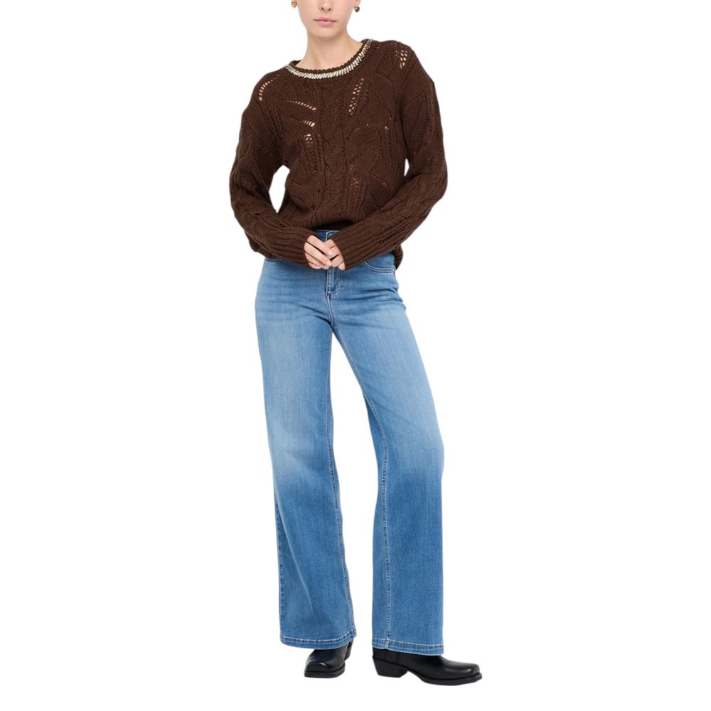 Sweat marron en marabout Liu-Jo