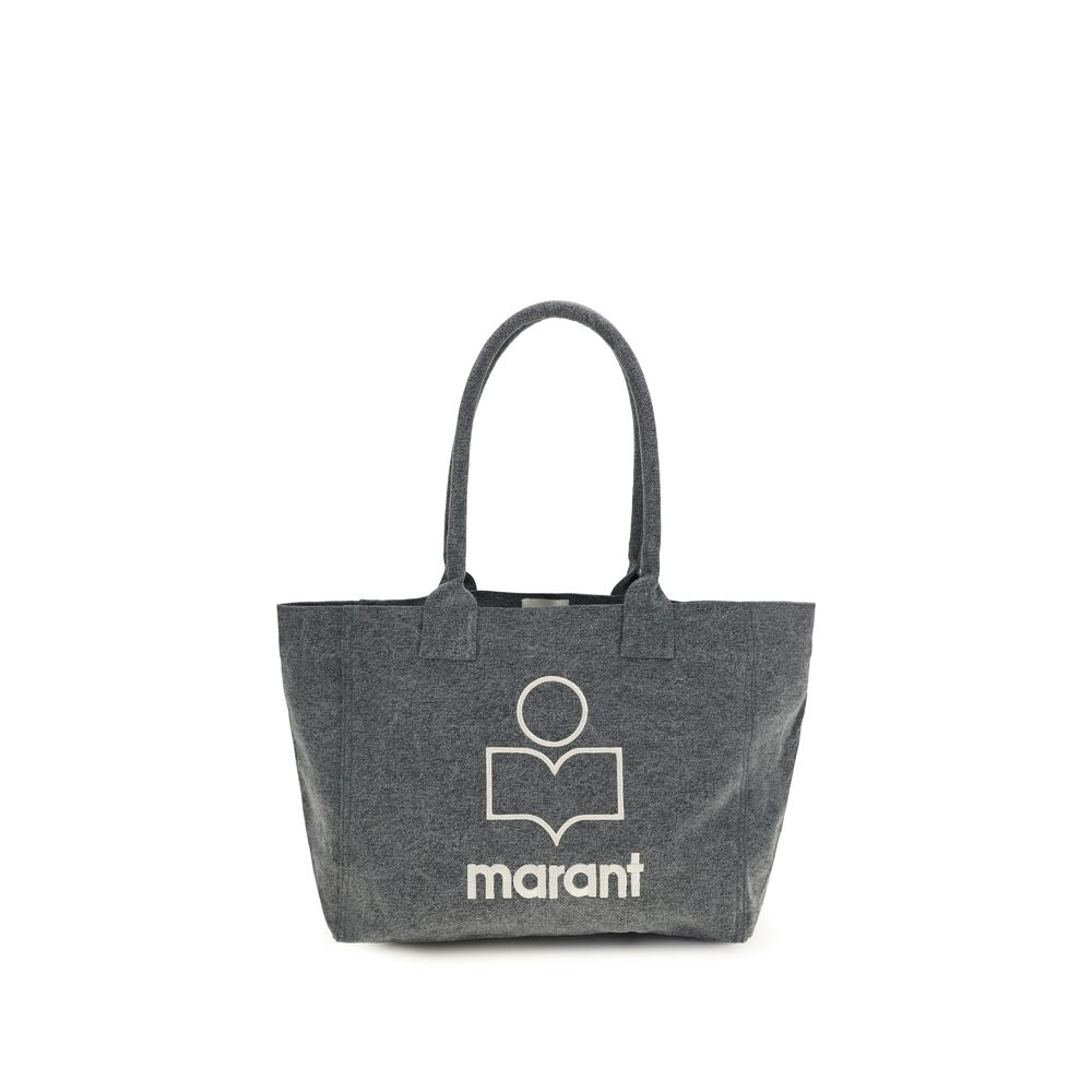 Sac cabas en coton gris Isabel Marant