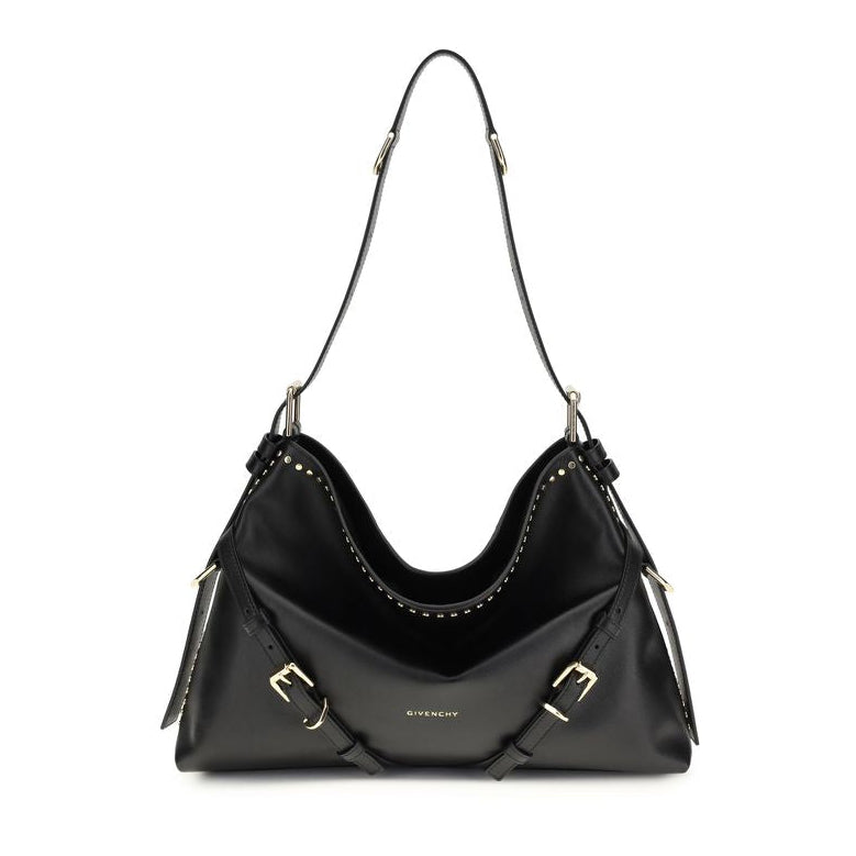 Black Calf Leather Bos Taurus Shoulder Bag Givenchy