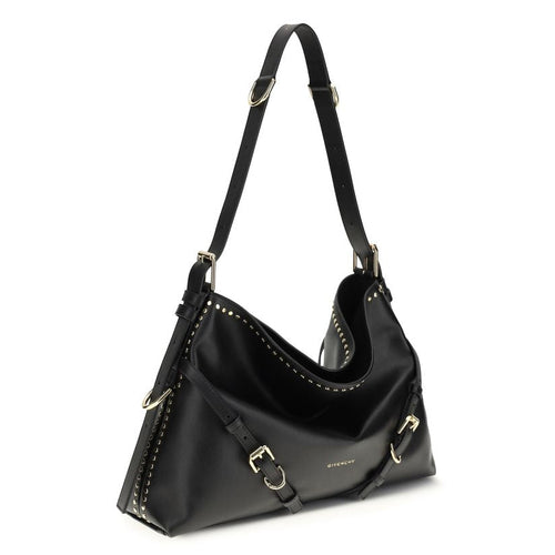 Black Calf Leather Bos Taurus Shoulder Bag Givenchy
