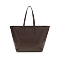 Brown Calf Leather Bos Taurus Handbag Bag Brunello Cucinelli