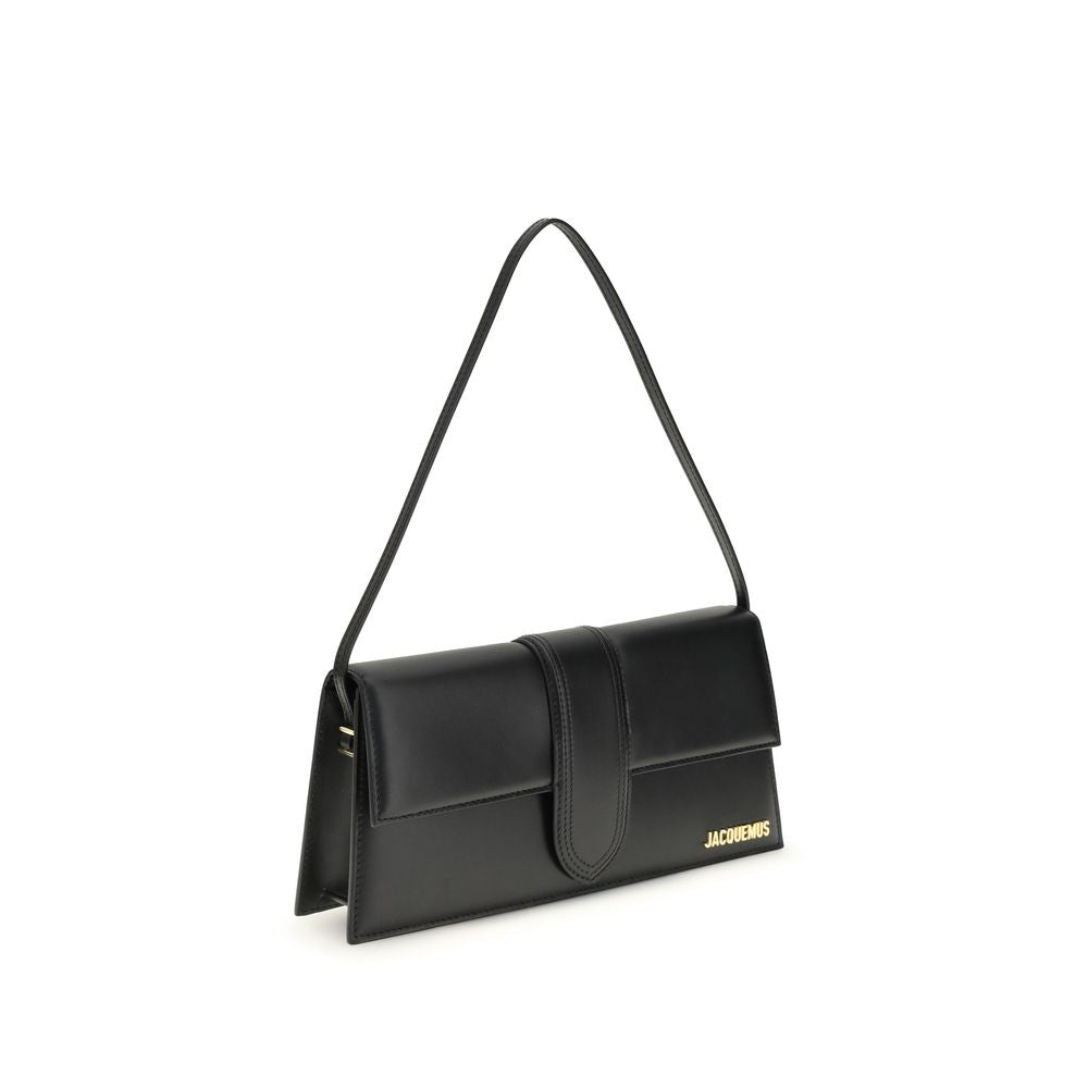 Sac bandoulière Bos Taurus en cuir de veau noir Jacquemus