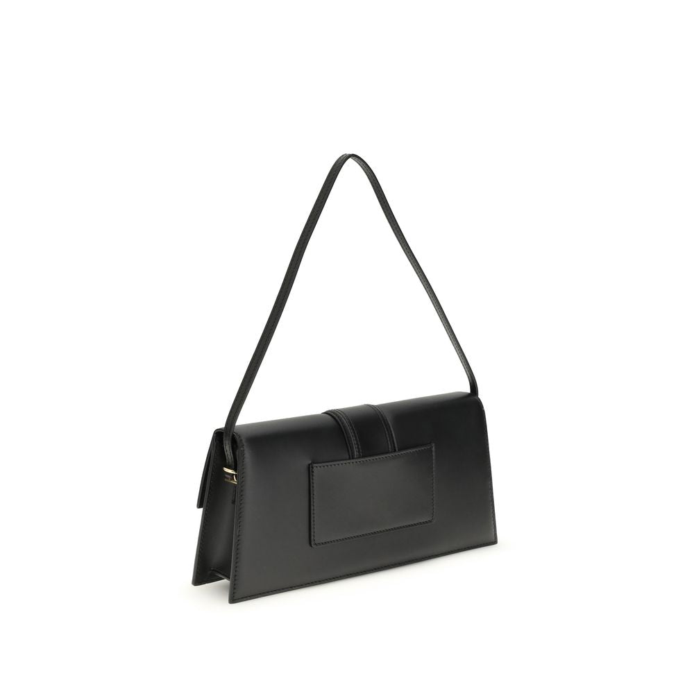 Sac bandoulière Bos Taurus en cuir de veau noir Jacquemus