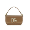 Sac à main Bos Taurus en cuir de veau marron Dolce&Gabbana