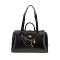 Sac bandoulière Bos Taurus en cuir de veau noir Dolce&Gabbana