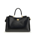 Sac à main Bos Taurus en cuir de veau noir Dolce&Gabbana